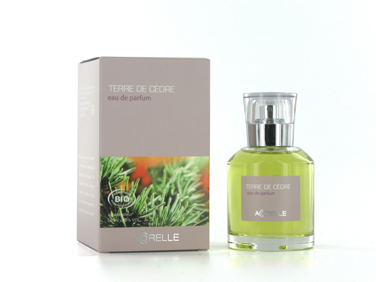 Acorelle Bio smaržas “Land of Cedar” (Ciedru Zeme)